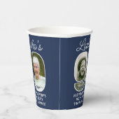 DIY Kleuren · Kijk Wie is 90 Verjaardagsfeest 2 Fo Papieren Bekers (Rechts)