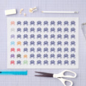 DIY Kleuren Krab #1 Tekening - Multi Kleuren Tissuepapier (Craft)