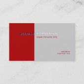 DIY kleuren+lettertypen visitekaartje (Achterkant)