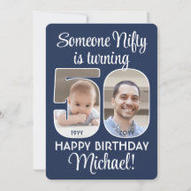 DIY Kleuren · Nifty Fifty 50th Verjaardagsfeestfot