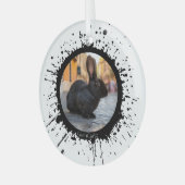 DIY Konijn op Italië Kerstmis Glas Ornament (Voorkant links)