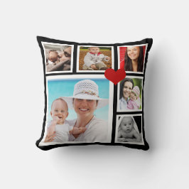 DIY Maak een gepersonaliseerde fotosjabloon hart Kussen