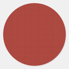 DIY Maak je eigen rode Pop van kleur cadeau item Ronde Sticker