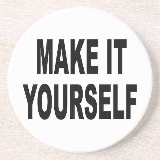 DIY maakt het zelf Onderzetter (Voorkant)