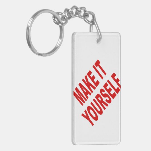 DIY maakt het zelf Sleutelhanger (Voorkant Links)