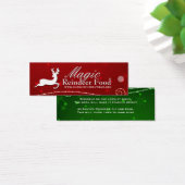 DIY - Magische rendieren eten hangen Labels Mini Visitekaartjes (Bureau)