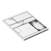 DIY Manga Comic Strip – Blank Panel with Japanes Notitieblok (Schuin)