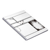 DIY Manga Comic Strip – Blank Panel with Japanes Notitieboek (Rechterzijde)