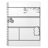  DIY Manga Panel 3– Customizable Japanese Comic  Notitieboek (Voorkant)