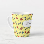 DIY Master Pixel Art Tool Patroon Hamer & Tang Latte Mok (Linkerhoek)