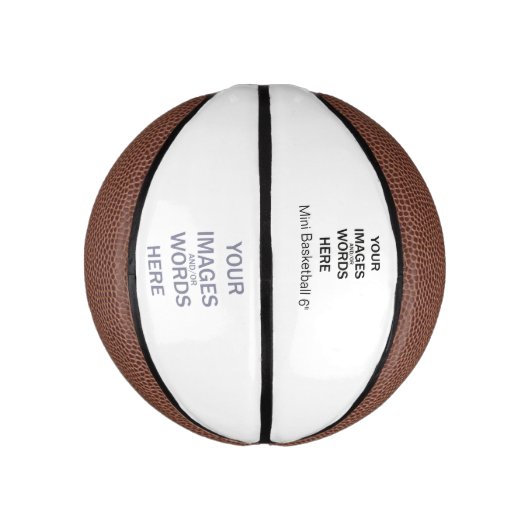 DIY - Mini 6-inch Basketball Basketbal (Verticaal)