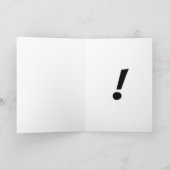 DIY Moderne DJ Birthday Card Kaart (Binnen)