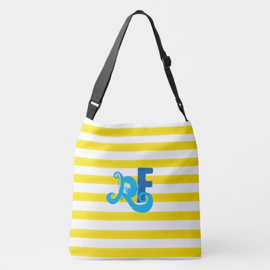 DIY-monogram Crossbody Tas (Achterkant)