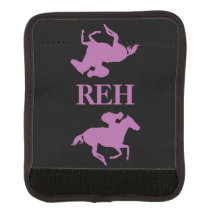 DIY Monogram Orchidee Race Paarden op elke kleur