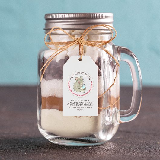 DIY Mouse Homemade Hot Chocolate Gift Instruction Cadeaulabel