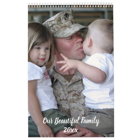 DIY my familie foto special year Kalender (Hoes)