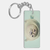DIY NAAM EN SEAL Acrylische Sleutelhanger (Voorkant Links)