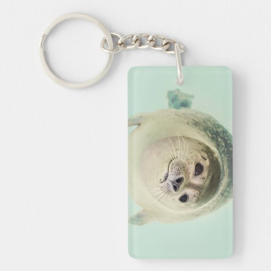 DIY NAAM EN SEAL Acrylische Sleutelhanger (Voorkant)