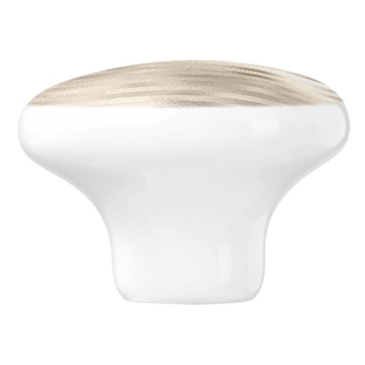 DIY Naam & Monogram op Platinum Lines Keramische Knop (Zijkant)