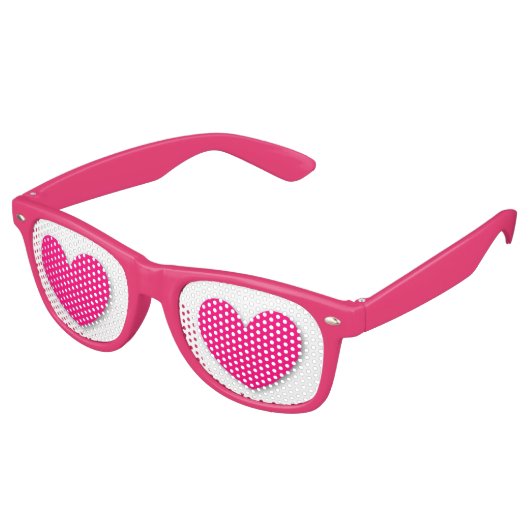 DIY Ontwerp Uw Eigen Douaneharten Partij Shades A4 Retro Zonnebril (Gekanteld)