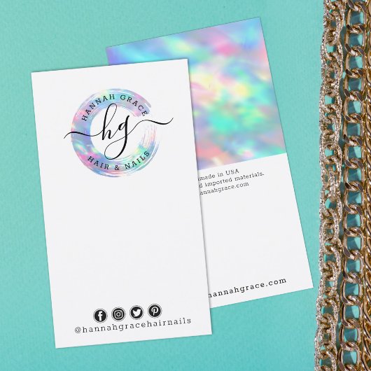 DIY Oorbel Sieraden Boog Kaart Regenboog Pastel Sw Visitekaartje