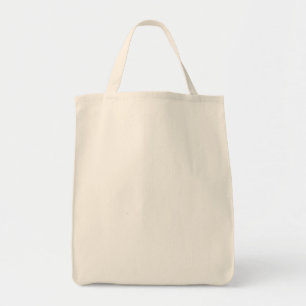 DIY ~ Organic Grocery Heavy Cotton Canvas tas Whit
