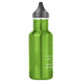 DIY / Pas dit elektrisch groen aan Waterfles (Links)