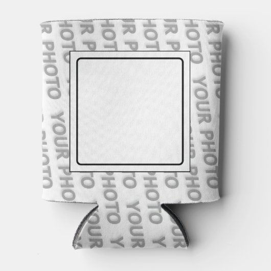 DIY - Pas jouw tekst, afbeelding, kleuren en ideeë Blikjeskoeler (Voorkant)