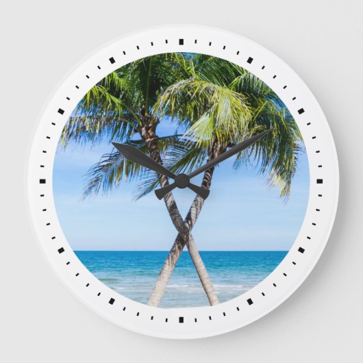 DIY Personated Round Photo Template Grote Klok (Voorkant)