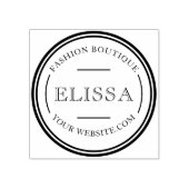 DIY PERSOONLIJK OF ZAKELIJK LOGO-ONTWERP RUBBERSTEMPEL (Afrduk)