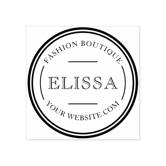 DIY PERSOONLIJK OF ZAKELIJK LOGO-ONTWERP RUBBERSTEMPEL (Afrduk)