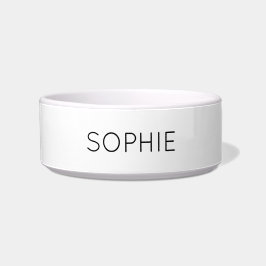 DIY Pet Bowl | Aangepaste naam, kleur, tekst Voerbakje