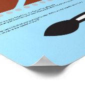 DIY Pin the tail on the Zebra Safari Birthday Game Poster (Hoek)