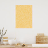 DIY Poster -  Golden Parchment Background (Keuken)