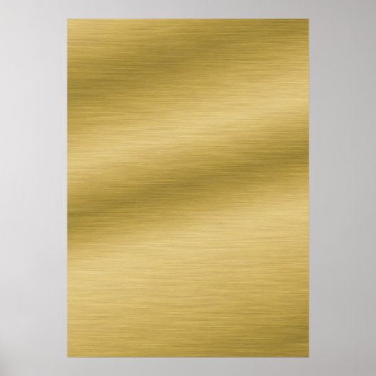 DIY-Poster met Pensed Gold Background Art Poster (Voorkant)