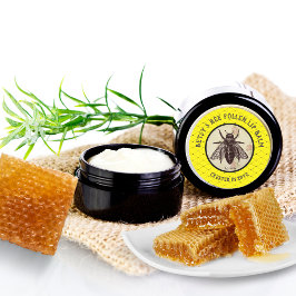 DIY Queen Bee Pollen Crafting Label