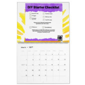 DIY Recipes and Tips 2023 Calendar Kalender (Mar 2027)