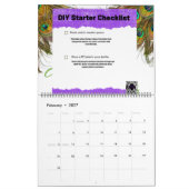 DIY Recipes and Tips 2023 Calendar Kalender (Feb 2027)