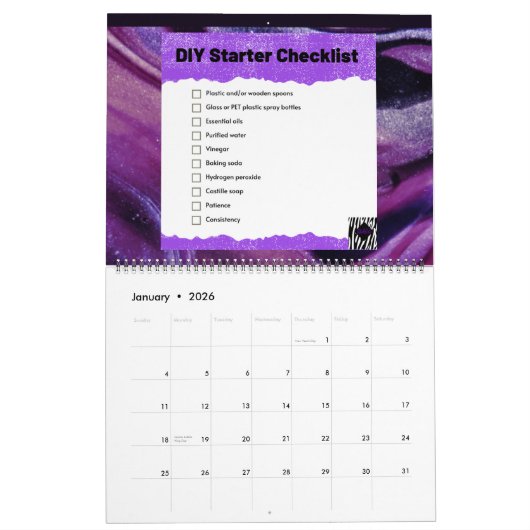 DIY Recipes and Tips 2023 Calendar Kalender (Jan 2026)