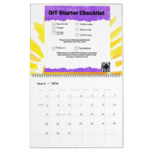 DIY Recipes and Tips 2023 Calendar Kalender (Mar 2026)