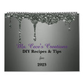DIY Recipes and Tips 2023 Calendar Kalender (Hoes)