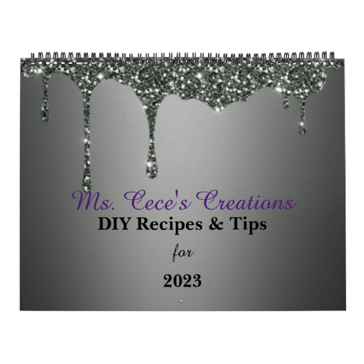 DIY Recipes and Tips 2023 Calendar Kalender (Hoes)
