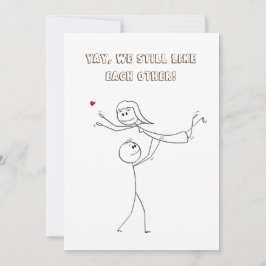 DIY schattige Valentijnsdag Feestdagenkaart