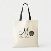 DIY Seashell Destination Logo Tote Bag (Voorkant)