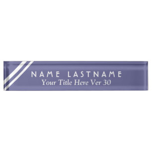 DIY Simple Modern Style Desk Name plate V30 Naambordje