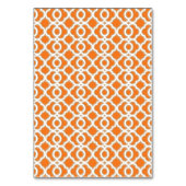 DIY Sinaasappel Gouden Marokkaanse Zitplaats Tent Kaart (Achterkant)