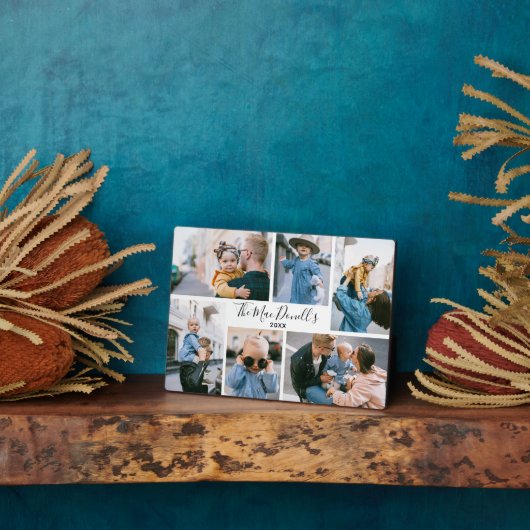 DIY Six Photo Plaque Fotoplaat (Zijkant)