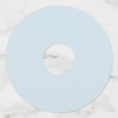 DIY sjabloon ADD tekst afbeelding set van 12 Wijnglaslabel (Achterkant)