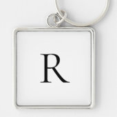 DIY SLEUTELHANGER | Aangepast monogram, tekst, kle (Voorkant)