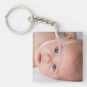 DIY-Sleutelhanger | Aangepaste foto, Logo of Afbee Sleutelhanger (Voorkant)